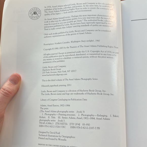 Ansel Adams Photography Series books 2 & 3 - Picture 5 of 6